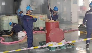 盛隆环保丨节前组织安全生产演练,安全生产不放